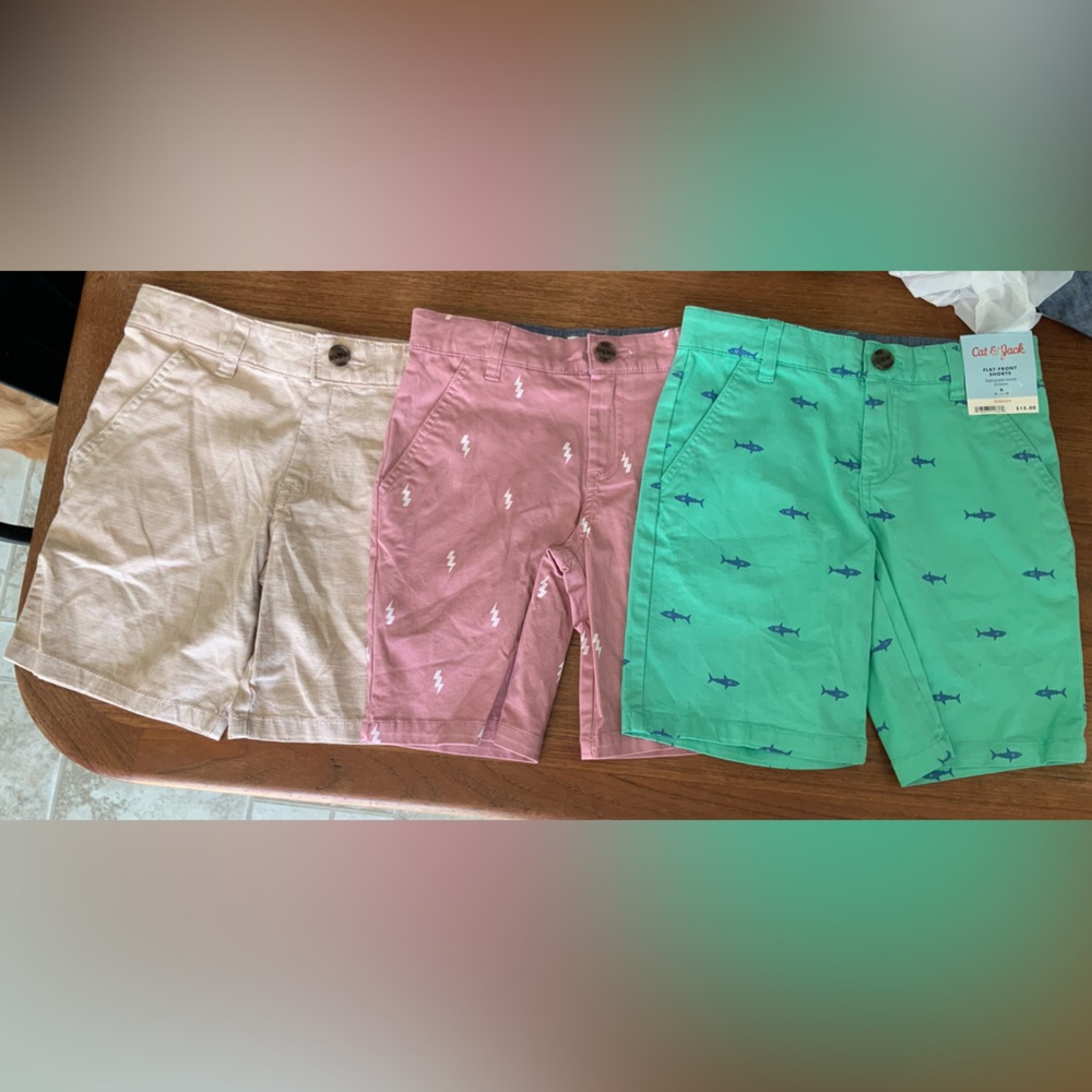 Set of 3 Cat and Jack boy shorts